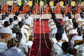 People Celebrate The New Year's Eve In Bangkok.