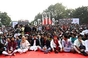 Anti-Discrimination Student Movement Held A 'March For Unity' Program In Dhaka.