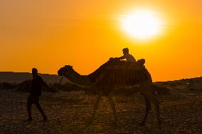 Last Sunset Of 2024 In Qatar