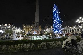 Pope Francis Leads Vespers And Te Deum On New Year's Eve