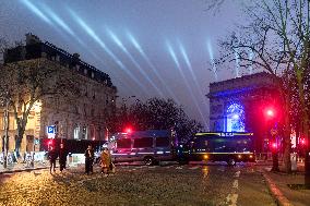 Paris New Year's Eve - Police And Security