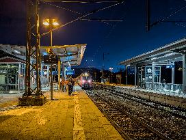 Murnau Train Station In Bavaria