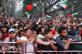 March For Unity' Program In Dhaka.