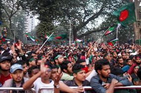 March For Unity' Program In Dhaka.