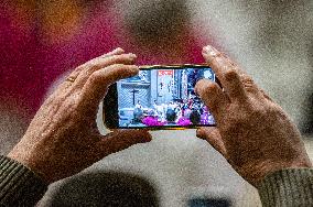 Pope Francis Leads The First Vespers And The Te Deum At St. Peter's Basilica At The Vatican