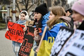 Action in support of POWs held in Zaporizhzhia