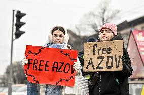 Action in support of POWs held in Zaporizhzhia