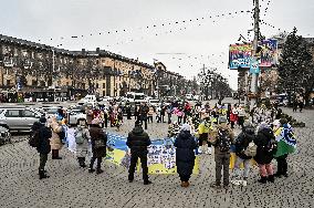 Action in support of POWs held in Zaporizhzhia