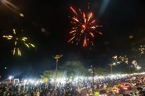 New Year 2025 Celebration In Padang West Sumatra