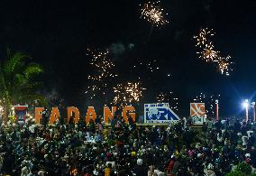 New Year 2025 Celebration In Padang West Sumatra