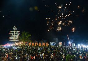 New Year 2025 Celebration In Padang West Sumatra