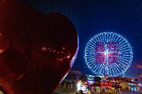 Drone Light Show Celebrate 2025 New Year