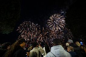 New Year's Eve Celebration In Lisbon