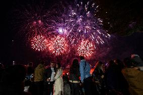 New Year's Eve Celebration In Lisbon