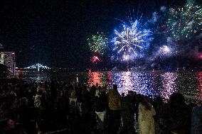 New Year's Eve Celebration In Lisbon