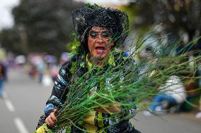 Old Year Parade in Southern Colombia