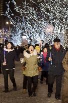 Pyongyang ahead of New Year's Day