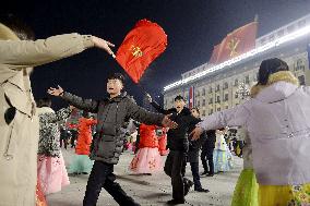 Pyongyang ahead of New Year's Day