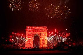 New Year's 2025 Celebrations - Paris