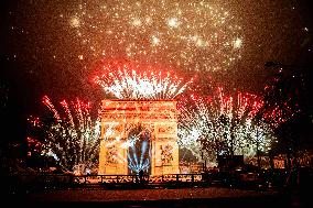 New Year's 2025 Celebrations - Paris