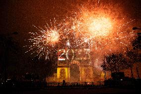 New Year's 2025 Celebrations - Paris