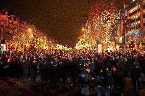 New Year's 2025 Celebrations - Paris