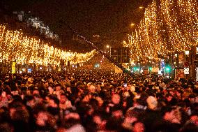 New Year's 2025 Celebrations - Paris