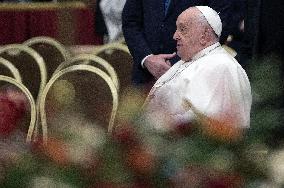 Pope Francis Leads Vespers And Te Deum On New Year's Eve - Vatican