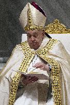 Pope Francis Leads Vespers And Te Deum On New Year's Eve - Vatican