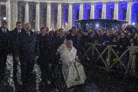 Pope Francis Leads Vespers And Te Deum On New Year's Eve - Vatican