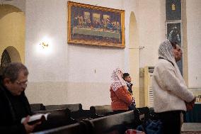 New Year Mass Prayer Ceremony In Tehran, Iran