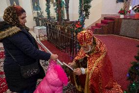 New Year Mass Prayer Ceremony In Tehran, Iran