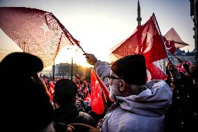 Palestinian Solidarity Protest - Istanbul