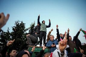 Palestinian Solidarity Protest - Istanbul