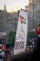 Palestinian Solidarity Protest - Istanbul