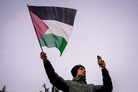 Palestinian Solidarity Protest - Istanbul