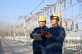 Substation Patrol in Yinchuan