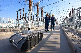 Substation Patrol in Yinchuan