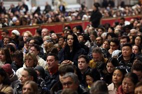 Pope Francis celebrates Holy Mass on the Solemnity of Mary Most Holy Mother of God
Thursday, 1 January, Altar of the Confessio,