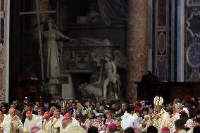 Pope Francis celebrates Holy Mass on the Solemnity of Mary Most Holy Mother of God
Thursday, 1 January, Altar of the Confessio,