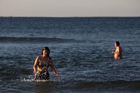 First Swim In The Sea 2025