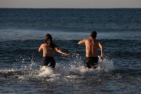 First Swim In The Sea 2025