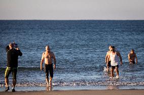 First Swim In The Sea 2025