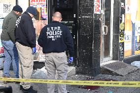 Unidentified Man Dead In New Year’s Day Slashing In Harlem Manhattan New York City