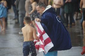 New Year's Day Polar Plunge Tradition Lives On In Coney Island