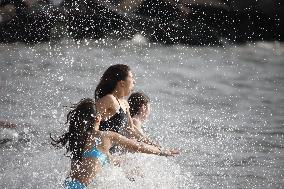 New Year's Day Polar Plunge Tradition Lives On In Coney Island