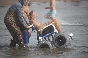 New Year's Day Polar Plunge Tradition Lives On In Coney Island