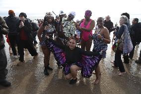 New Year's Day Polar Plunge Tradition Lives On In Coney Island