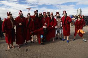 New Year's Day Polar Plunge Tradition Lives On In Coney Island