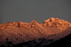 Sunset In Himachal Pradesh